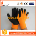 Fluorescent Nylon Black Latex Glove (DNL415)